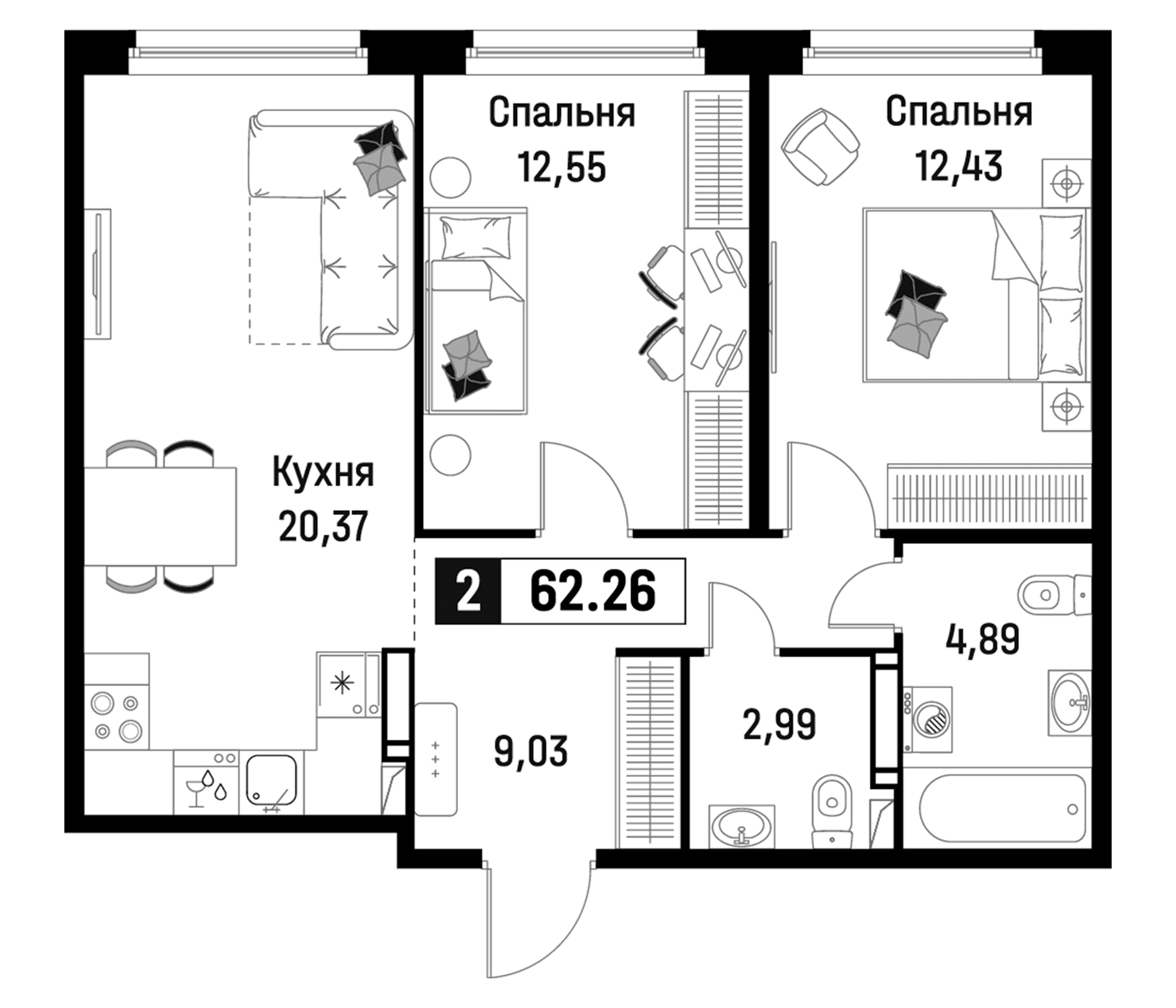 Планировка квартиры