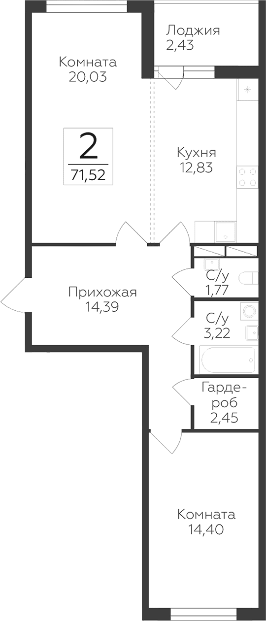 Планировка квартиры