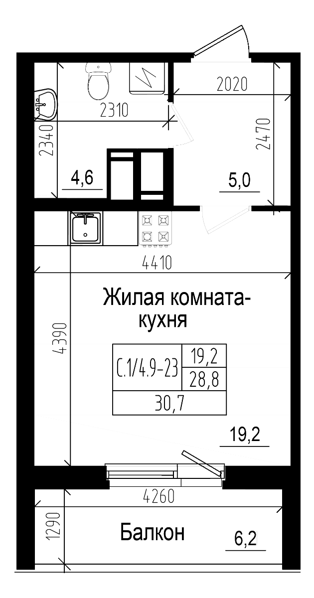 Планировка квартиры