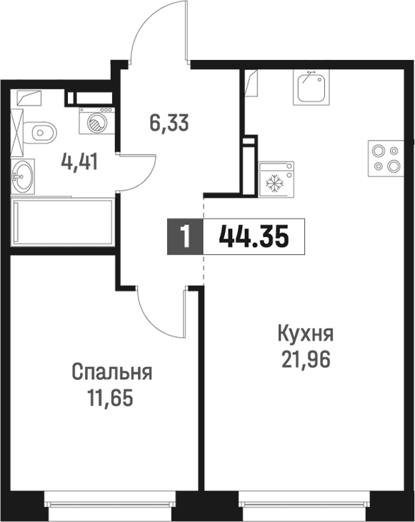 Планировка квартиры