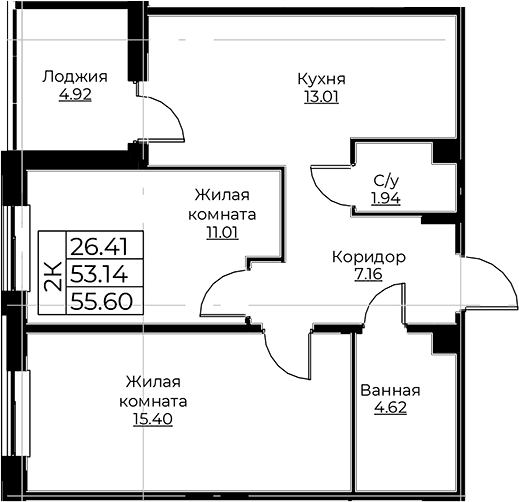 Планировка квартиры