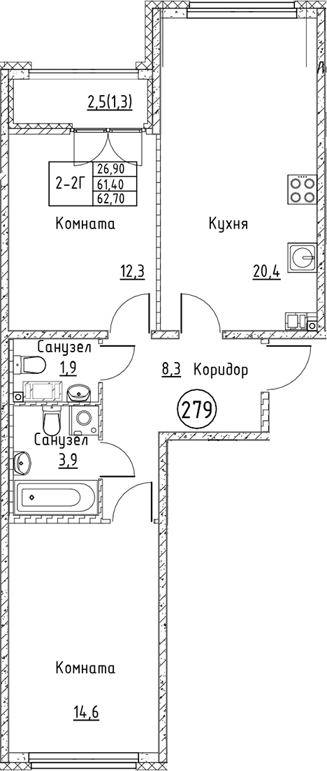 Планировка квартиры