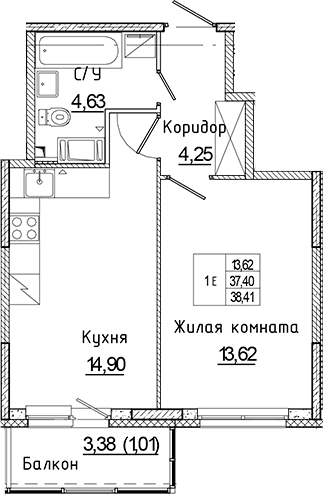 Планировка квартиры