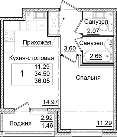 Планировка квартиры