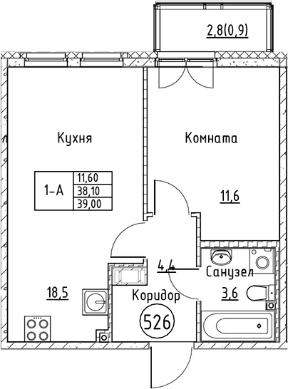 Планировка квартиры