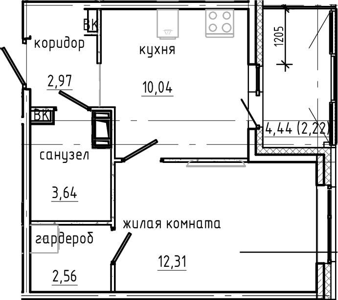 Планировка квартиры