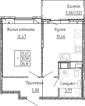 Планировка квартиры