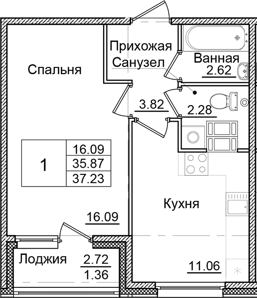 Планировка квартиры
