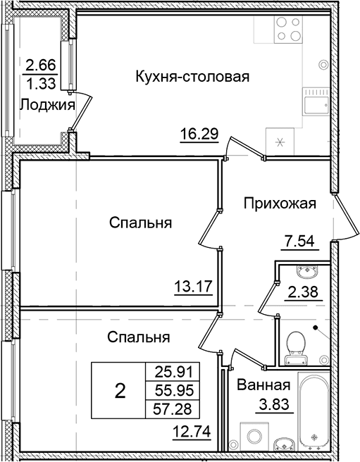 Планировка квартиры