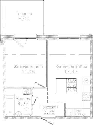 Планировка квартиры