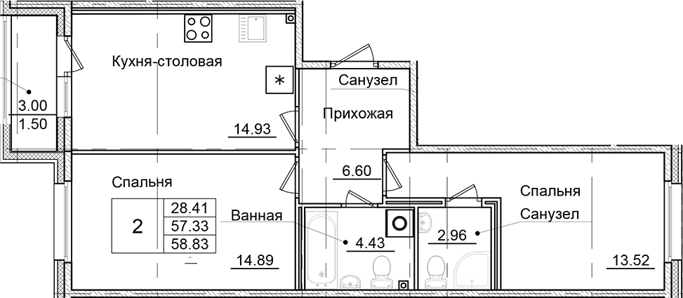 Планировка квартиры