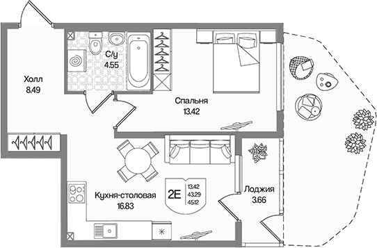 Планировка квартиры