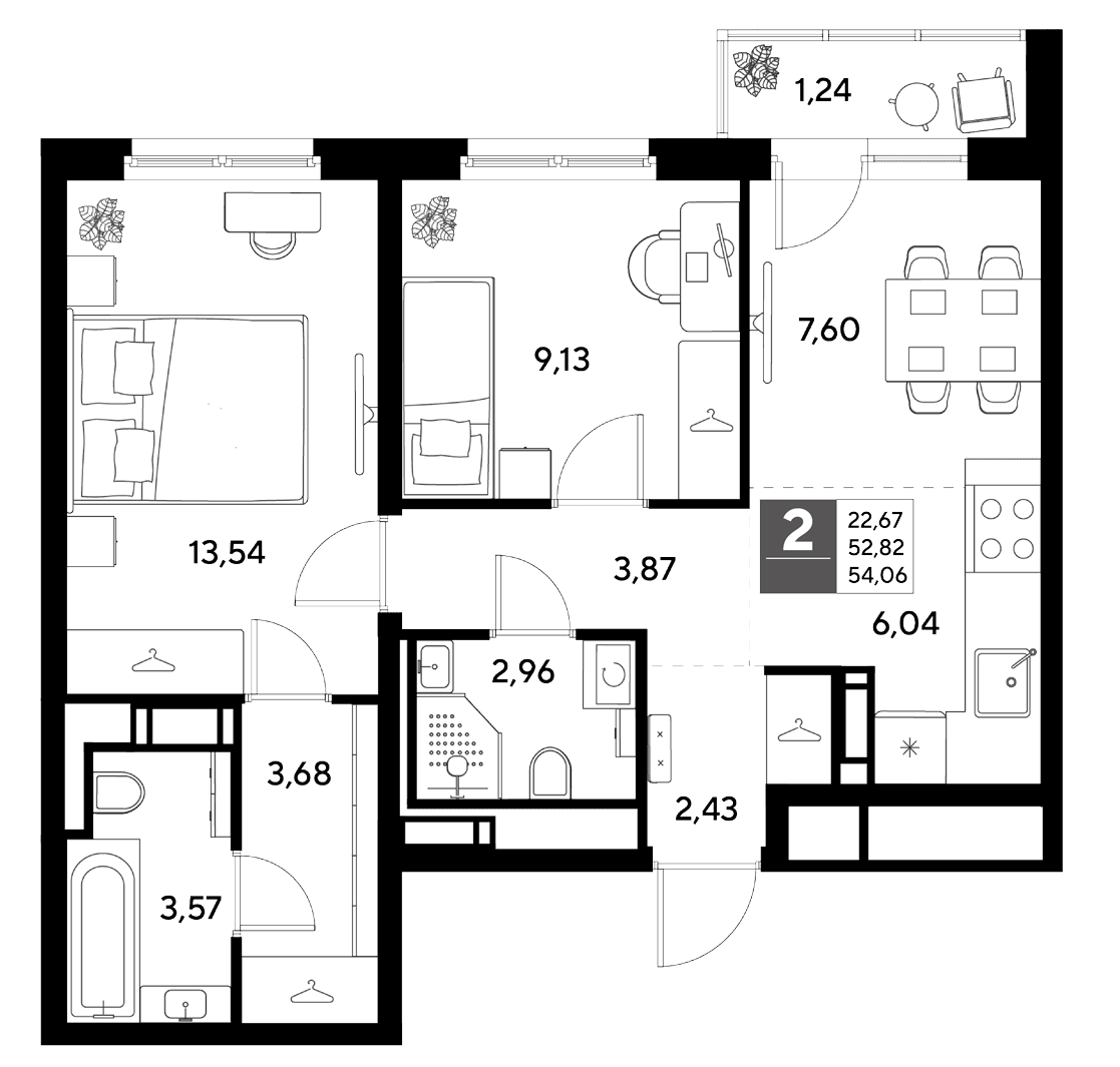 Планировка квартиры