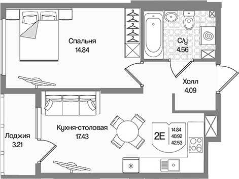 Планировка квартиры