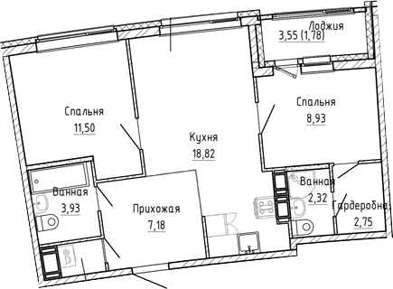 Планировка квартиры