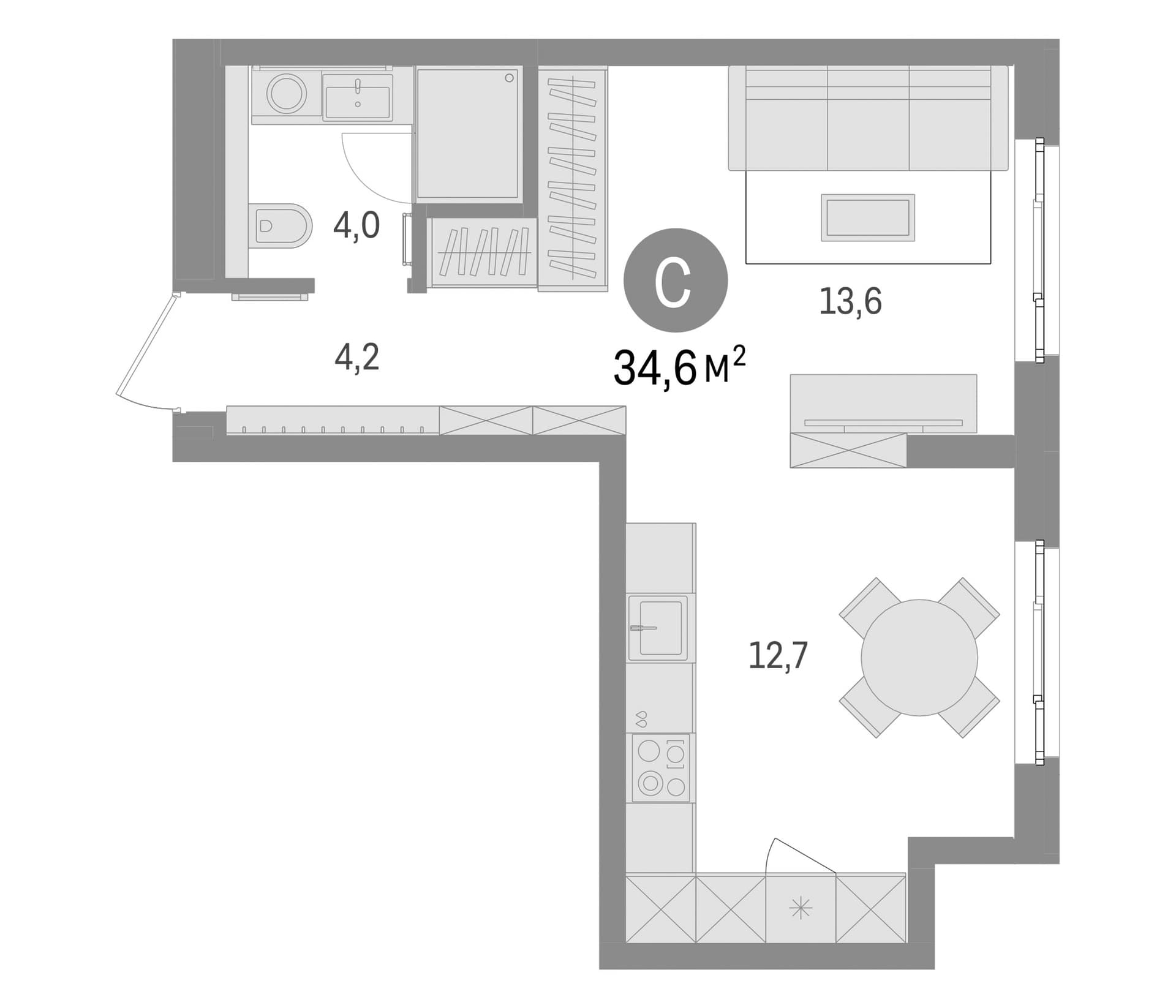 Планировка квартиры