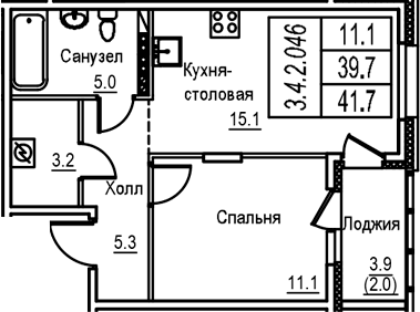 Планировка квартиры