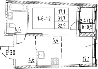 Планировка квартиры