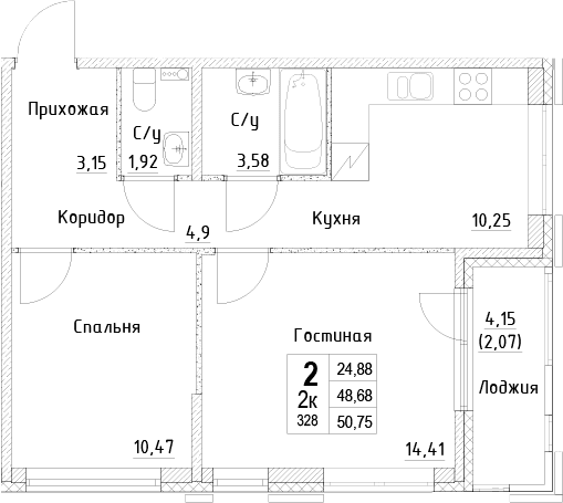 Планировка квартиры