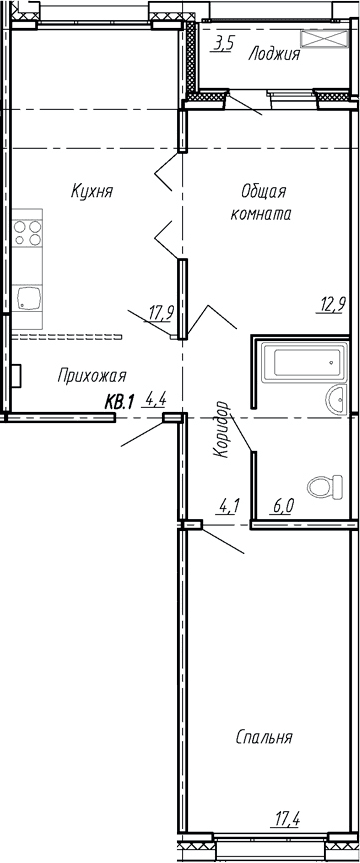 Планировка квартиры