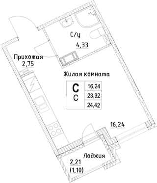 Планировка квартиры