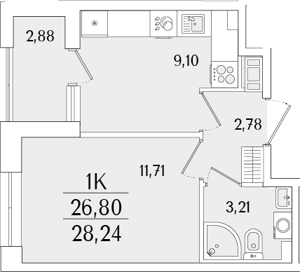 Планировка квартиры