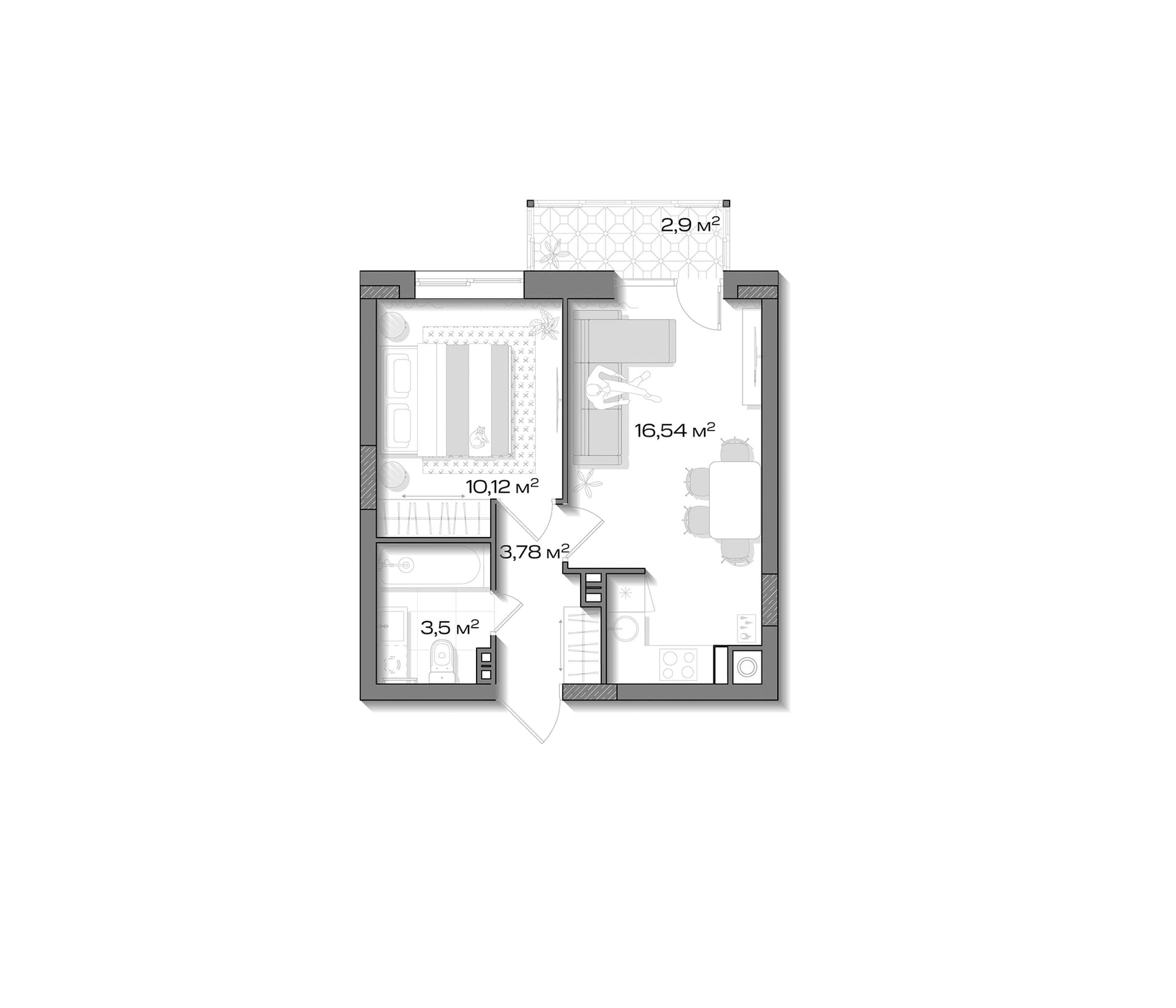 Планировка квартиры