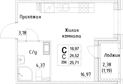 Планировка квартиры