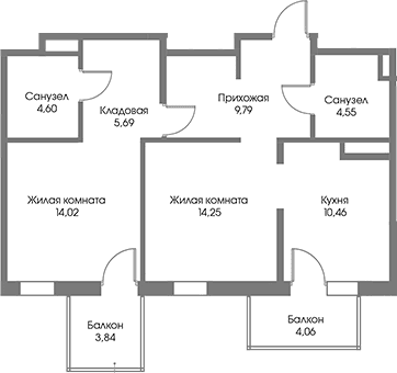 Планировка квартиры