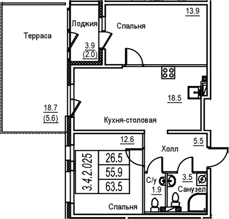Планировка квартиры