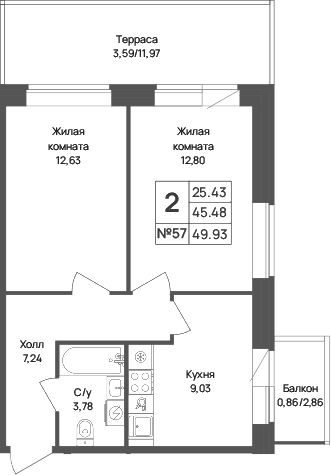 Планировка квартиры