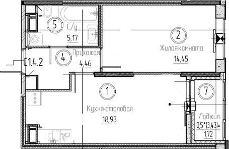 Планировка квартиры