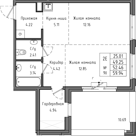 Планировка квартиры