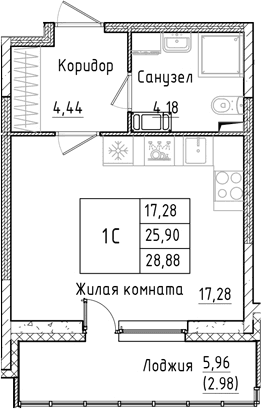 Планировка квартиры