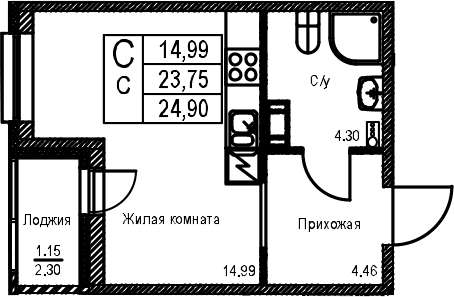 Планировка квартиры