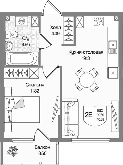 Планировка квартиры