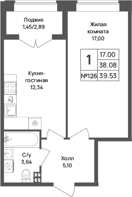 Планировка квартиры