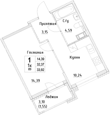 Планировка квартиры