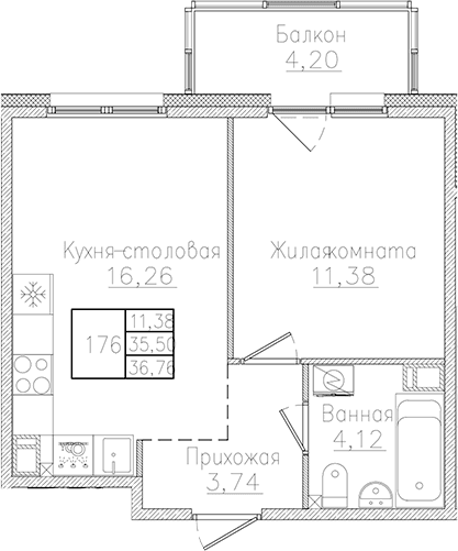 Планировка квартиры