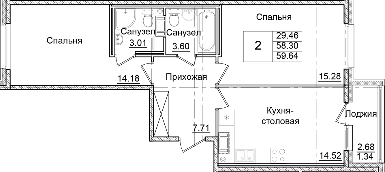 Планировка квартиры