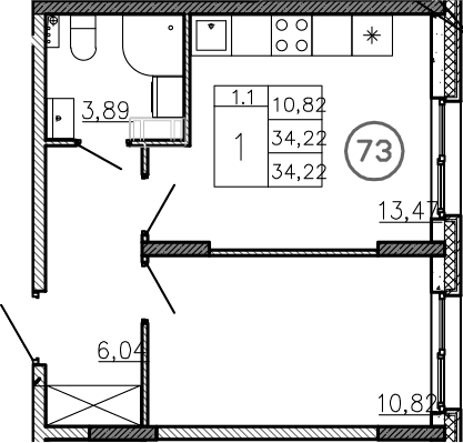 Планировка квартиры