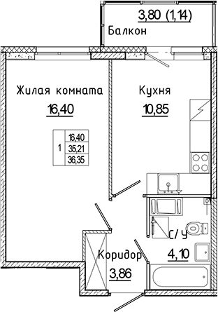 Планировка квартиры