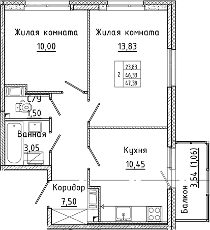 Планировка квартиры