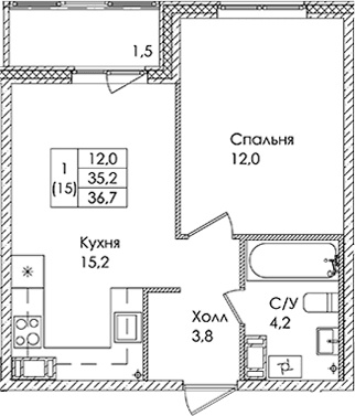 Планировка квартиры