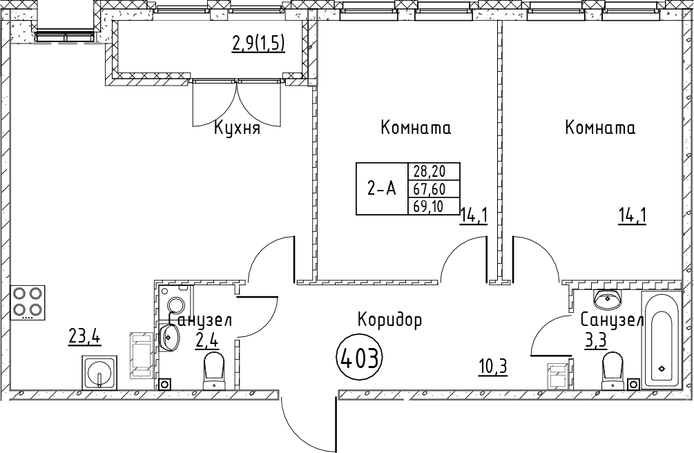Планировка квартиры