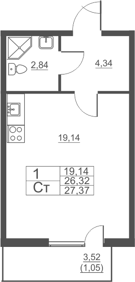 Планировка квартиры