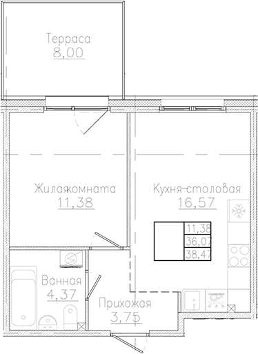 Планировка квартиры