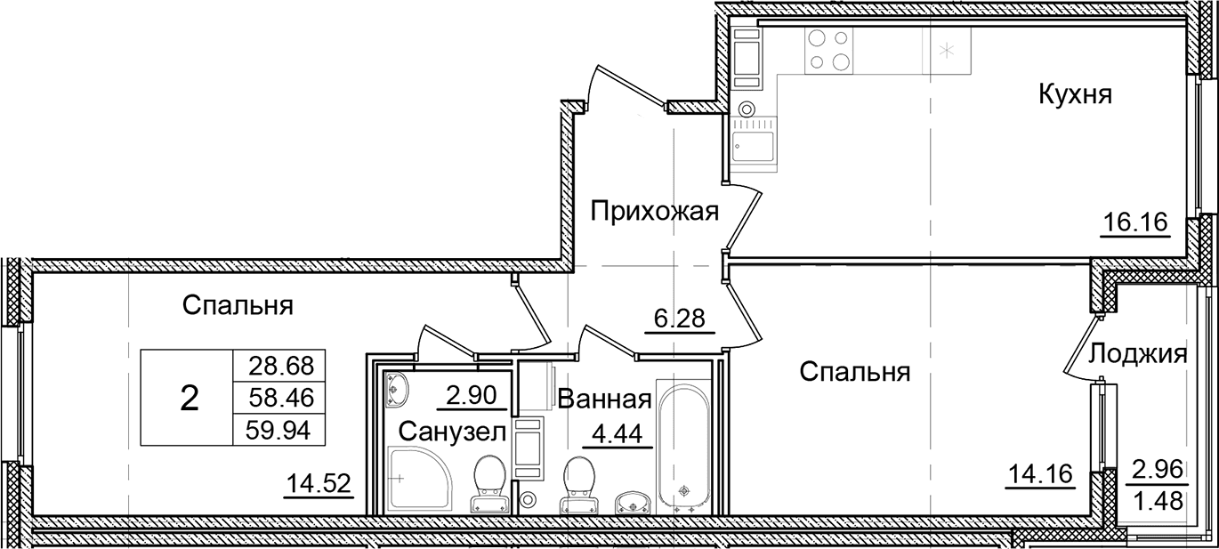 Планировка квартиры