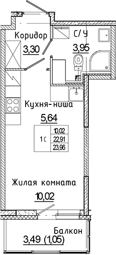 Планировка квартиры
