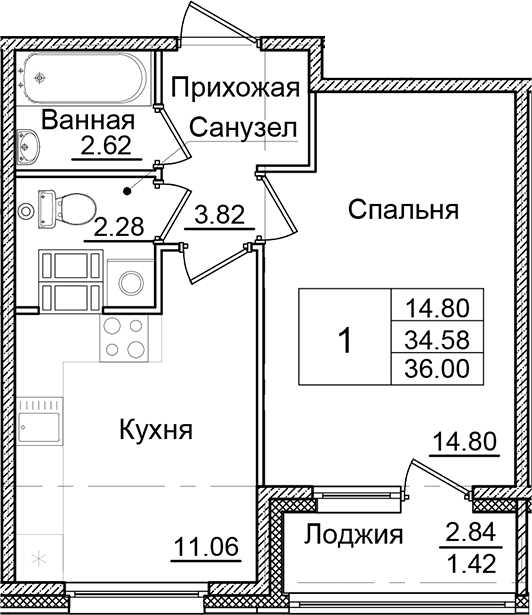 Планировка квартиры